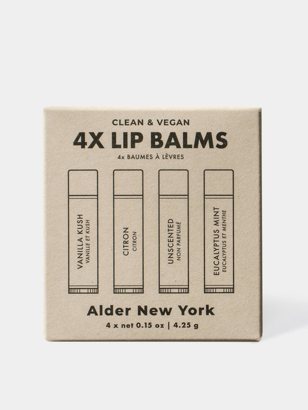 4X Lip Balm Set