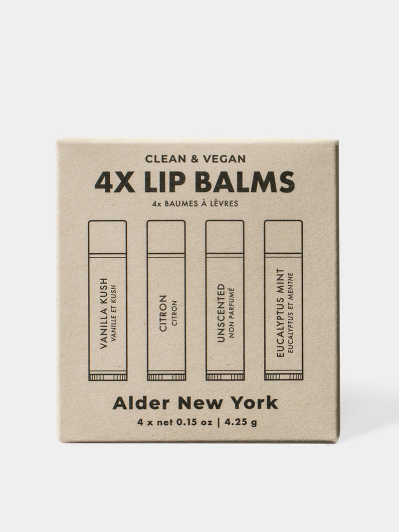 4X Lip Balm Set